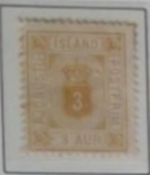 IJsland 1876 Dienstzegel - Servizio