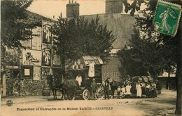 Granville * Exposition Et Entrepôt De La Maison ZANTE * Les Attelages De Livraison * Tonneaux * Alimentaire * RARE CPA - Granville