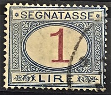 ITALY / ITALIA 1870/1925 - Canceled - Sc# J13 - Postage Due / Segnatasse - 1L - Postage Due