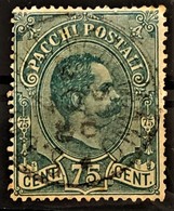 ITALY / ITALIA 1884/86 - Canceled - Sc# Q4 - Pacchi Postali 75c - Taxe