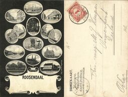 Nederland, ROOSENDAAL, Meerbeeldkaart (1908) Ansichtkaart - Roosendaal