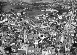 19-USSEL- VUE AERIENNE PLACE DE L'EGLISE - Ussel