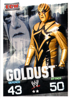 Wrestling, Catch : GOLDUST (ECW, 2008), Topps, Slam, Attax, Evolution, Trading Card Game, 2 Scans, TBE - Tarjetas