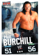 Wrestling, Catch : PAUL BURCHILL (ECW, 2008), Topps, Slam, Attax, Evolution, Trading Card Game, 2 Scans, TBE - Trading-Karten