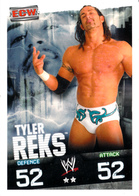 Wrestling, Catch : TYLER REKS (ECW, 2008), Topps, Slam, Attax, Evolution, Trading Card Game, 2 Scans, TBE - Trading-Karten