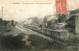 Astaffort * 1906 * Arrivée Du Train , Vue Générale De La Ville * Ligne Chemin De Fer Lot Et Garonne - Astaffort