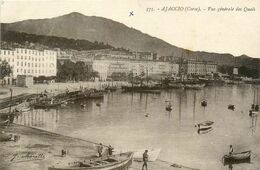 Ajaccio * Vue Générale Des Quais * Le Port * Bateau - Ajaccio