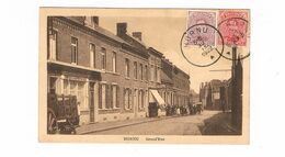 HORNU - Grand'Rue - Carte Très Animée - Boussu