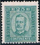 Portugal, 1892/3, # 70 Dent. 11 3/4x12, MH - Unused Stamps