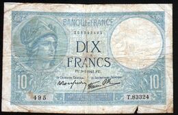 10 F Minerve , 9 Janvier 1941, T.83324 - 10 F 1916-1942 ''Minerve''