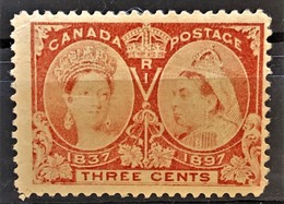 CANADA 1897 - MLH - Sc# 53 - 3c - Unused Stamps