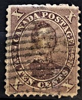 CANADA 1859 - Canceled - Sc# 17 - 10c - Gebraucht