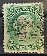 CANADA 1868/76 - Canceled - Sc# 24 - 2c - Usati