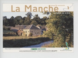 Maison éclusière Sur Les Bords De La Vire - La Manche, Vallée De La Vire, Presqu'ile Normande (cp Vierge) - Other Municipalities