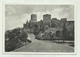 ENNA - CASTELLO DI LOMBARDIA E TORRE PISANA    VIAGGIATA FG - Enna