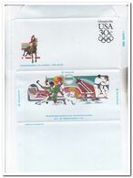 Aerogramme 1984 Unused, Olympic Games - 1981-00