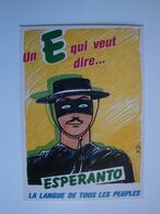 Esperanto,la  Langue Internationale" Un E Qui Veut Dire..." - Esperanto