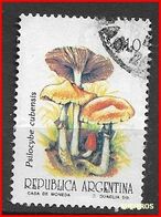 ARGENTINA 1994 Fungi MUSHROOMS  USED  NO WM GJ 2591 - Gebruikt