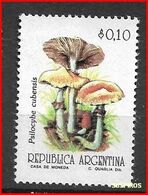 ARGENTINA 1994 Fungi MUSHROOMS  USED  NO WM GJ 2591 - Oblitérés