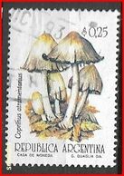 ARGENTINA 1992 Fungi   USED  NO WM GJ  2592 - Oblitérés