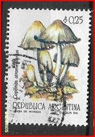 ARGENTINA 1992 Fungi   USED  NO WM GJ  2592 - Gebraucht