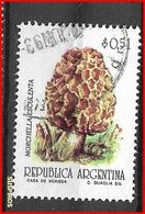 ARGENTINA 1992 Mushrooms & Fungi    USED  NO WM GJ # 2596 - Oblitérés