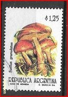 ARGENTINA 1992  Mushrooms & Fungi    USED  NO WM GJ # 2600 - Oblitérés