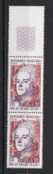 2 Paires France  Timbres   N° 1512 & 1511   **  Bord De Feuille   1967  ( Plusieurs Blocs & Autres ! Dans Mes Annonces ) - Altri & Non Classificati