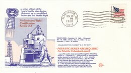 1980 USA Space Shuttle Preliminary Flight Certification Series #4 Commemorative Cover C - Amérique Du Nord