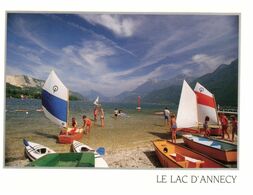 (N 23) France - Lac D'Annecy - Voile