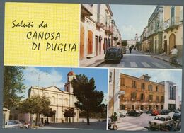 °°° Cartolina - Saluti Da Canosa Di Puglia Vedute Nuova °°° - Bari