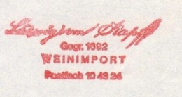 EMA METER STAMP FREISTEMPEL GERMANY DEUTSCHLAND BEER BIRRA CERVEZA BIER KOLLE WINE WEIN VINE ALCOOL CROWN - Vins & Alcools