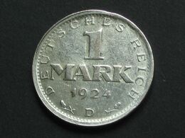 1 Mark 1924 D - Germany  - ALLEMAGNE - Deutsches Reich **** EN ACHAT IMMEDIAT ***** - 1 Mark