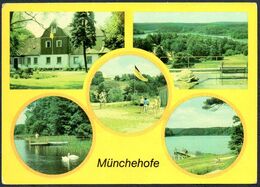 E0384 - Münchehofe - Jugenherberge Erich Weinert Campingplatz - Bild Und Heimat Reichenbach - Muenchehofe