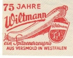 EMA METER STAMP FREISTEMPEL GERMANY DEUTSCHLAND WILTMANN WUSTEL SPITZENERZEUGNIS - Food