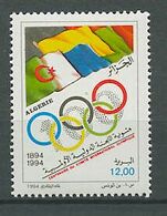 Algeria 1994 Olympic Games, IOC Centenary Stamp MNH - Sonstige