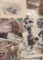 Lot 2539 De 10 CPA Chemin De Fer Gare Fantaisies Déstockage Pour Revendeurs Ou Collectionneurs - 5 - 99 Postcards