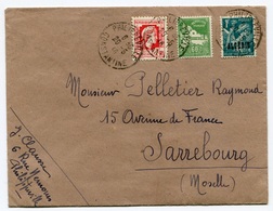 RC 18515 ALGERIE 1946  LETTRE PHILIPPEVILLE / CONSTANTINE POUR LA MOSELLE TB - Storia Postale