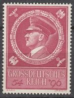 DR  887, Postfrisch **, 55. Geburtstag AHs, 1944 - Neufs