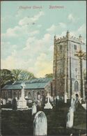 Chagford Church, Dartmoor, Devon, 1905 - Empire Series Postcard - Dartmoor