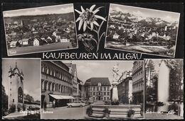 D-87600 Kaufbeuren - Alte Ansichten - Mehrbildkarte - Rathaus - Cars - Opel - Kaufbeuren