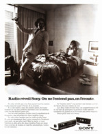 PUB REVEIL à LATTES  " SONY " 1975  ( 1 ) - Wekkers