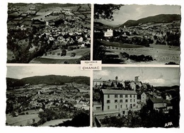 Souvenir De Chanac - Multivues, 4 Vues ( Vue Générale, Vue Panoramique, Vue Générale, Colonie Vacances ) Pas Circulé - Chanac