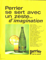 PUB  " PERRIER "    1971  ( 8 ) - Perrier