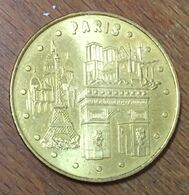 75001 PARIS 4 MONUMENTS MDP 2008 EVM1 MÉDAILLE TOURISTIQUE MONNAIE DE PARIS JETON TOURISTIQUE MEDALS COINS TOKENS - 2008