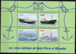 ST PIERRE ET MIQUELON - BLOC N°5 ** ((1996) - Hojas Y Bloques