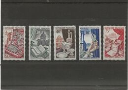 SERIE  METIERS D'ART N° 970 A 974 NEUF SANS CHARNIERE -ANNEE 1954  - COTE : 43 € - Unused Stamps