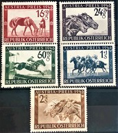 AUSTRIA 1946 - MNH - ANK 793-797 - Complete Set! - Nuovi