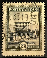 VATICANE 1933 - Canceled - Sc# 23 - 25c - Usados