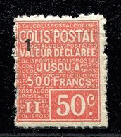 France Colis Postaux *  N° 72 - Otros & Sin Clasificación